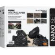 Fluval Aquascaper Kit Preto - Pedras e Grava Natural nano