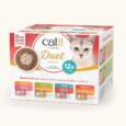 Catit Cuisine Duet Pack 12 x 75g é uma comida húmida premium para gatos, elaborada com ingredientes naturais e de elevada qualidade.
