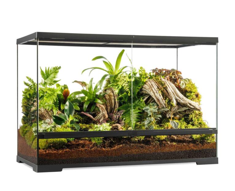 Terrário Exo Terra Large Tall 90×45×60 cm para répteis