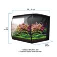 Aquário Fluval Flex 2.0 com iluminação LED e filtro integrado