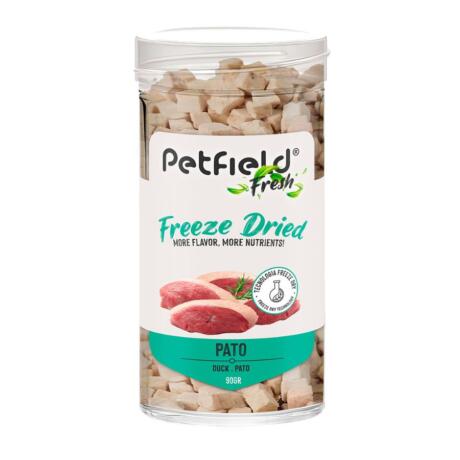 Petfield Fresh snacks de pato freeze dried para cães