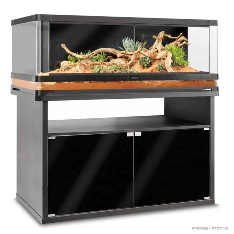Mesa para terrário Exo Terra com porta de vidro