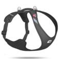 Peitoral ergonómico New Belka Comfort da marca Curli em cor preta para cães de médio e grande porte.