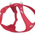 Peitoral ergonómico New Belka Comfort da marca Curli em cor vermelho para cães de médio e grande porte.
