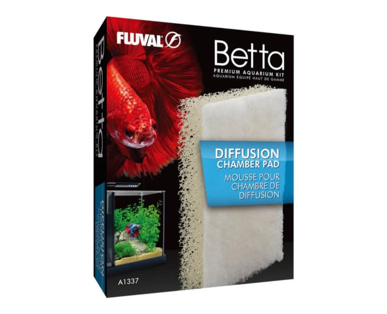 Almofada para câmara de difusão Fluval Betta unidade individual de foamex referência A1337.