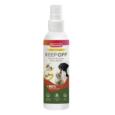Embalagem de Beaphar Keep Off Spray Repelente de Interior para cães e gatos de 200 ml.