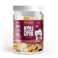 Embalagem de snacks liofilizados de fígado de vaca Kaudas para cão.