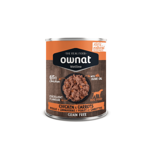 Ownat Wet Chicken & Carrots 395 Gr